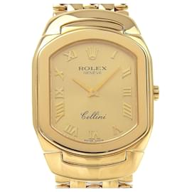 Rolex-Rolex Cellini 6633 Quartz Gold Dial-Golden