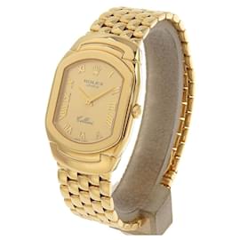 Rolex-Rolex Cellini 6633 Quartz Gold Dial-Golden