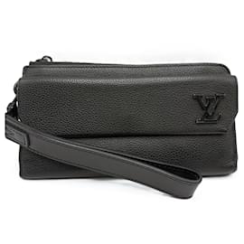 Louis Vuitton-Louis Vuitton Zippy Wallet M69831 Black-Black