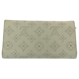 Louis Vuitton-Louis Vuitton Mahina Amelia Long Wallet Ivory-Cream