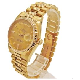 Rolex-Rolex 18238A Day-Date Yellow Gold Watch-Golden