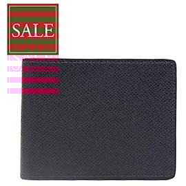 Louis Vuitton-Louis Vuitton Taiga Wallet M30530-Blue