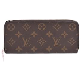 Louis Vuitton-Louis Vuitton Monogram Clemence Wallet M60742-Fuschia