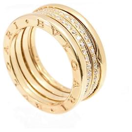 Bulgari-Bvlgari B-ZERO1 Diamond Ring 750YG-Golden