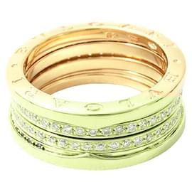 Bulgari-Bvlgari B-ZERO1 Diamond Ring 750YG-Golden