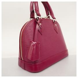 Louis Vuitton-Louis Vuitton Epi Alma BB Handbag-Fuschia
