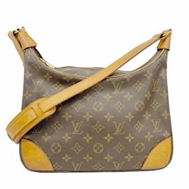 Louis Vuitton-Louis Vuitton Monogram Boulogne 30 Shoulder Bag-Brown