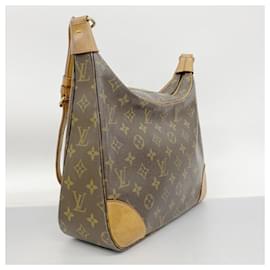 Louis Vuitton-Louis Vuitton Monogram Boulogne 30 Shoulder Bag-Brown