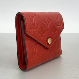 Louis Vuitton-Louis Vuitton Tri-fold Wallet in Cerise-Fuschia