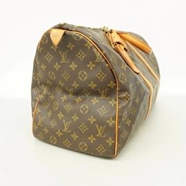 Louis Vuitton-Louis Vuitton Monogram Keepall 50 Boston Bag-Brown