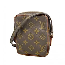 Louis Vuitton-Louis Vuitton Monogram Mini Danube Shoulder Bag-Brown