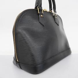 Louis Vuitton-Louis Vuitton Epi Alma Handbag in Noir-Black
