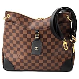 Louis Vuitton-Louis Vuitton Damier Odeon NM MM Shoulder Bag M45352-Brown