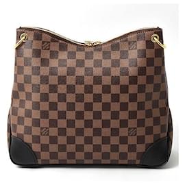 Louis Vuitton-Louis Vuitton Damier Odeon NM MM Shoulder Bag M45352-Brown