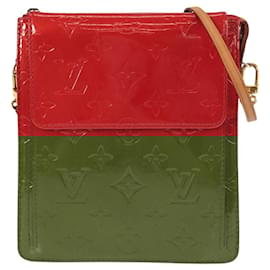 Louis Vuitton-Louis Vuitton Monogram Vernis Mott Shoulder Bag-Red