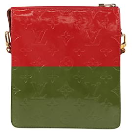Louis Vuitton-Louis Vuitton Monogram Vernis Mott Shoulder Bag-Red