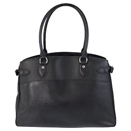 Louis Vuitton-Louis Vuitton Epi Passy GM Leather Shoulder Bag-Black