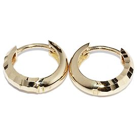Autre Marque Pendientes de aro Au750 Otro