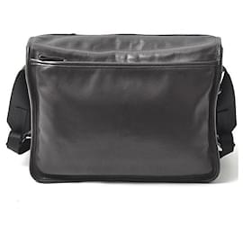 Prada-Prada Calf Messenger Bag Black 2VD768-Black