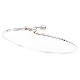 Tiffany & Co-Pulseira de gancho duplo em prata esterlina Tiffany-Prata