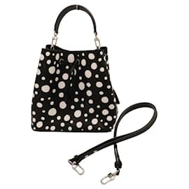 Louis Vuitton-Louis Vuitton NeoNoe MM Monogram Handbag-Black,White