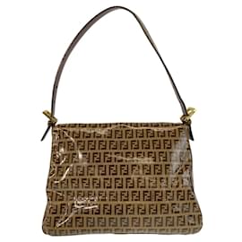 Fendi-Sac à épaule Fendi Mamma Baguette-Marron