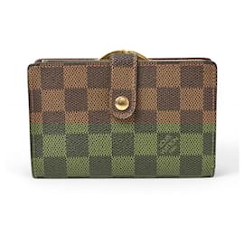 Louis Vuitton-Louis Vuitton Damier Canvas Wallet N61674-Brown
