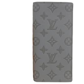 Louis Vuitton-Louis Vuitton Monogram Shadow Long Wallet M81335-Brown,Other