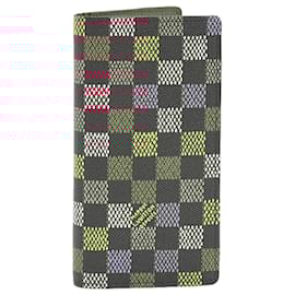 Louis Vuitton-Louis Vuitton Damier Canvas Long Wallet N00141-Multiple colors