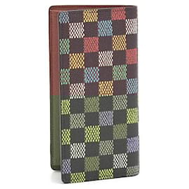 Louis Vuitton-Louis Vuitton Damier Canvas Long Wallet N00141-Multiple colors