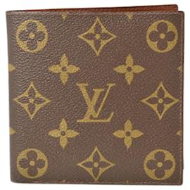 Louis Vuitton-Louis Vuitton Monogram Bifold Wallet Vintage-Brown