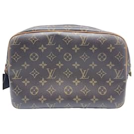 Louis Vuitton-Louis Vuitton Monogram Reporter PM Shoulder Bag-Brown