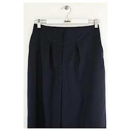 Autre Marque-Carot wool pants-Blue