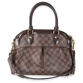 Louis Vuitton-Louis Vuitton Damier Ebene Canvas Trevi PM-Brown