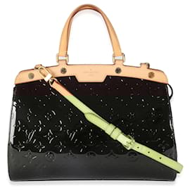 Louis Vuitton-Louis Vuitton Amarante Monogram Vernis Brea MM-Dark red