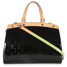 Louis Vuitton-Louis Vuitton Amarante Monogram Vernis Brea MM-Dark red
