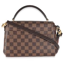 Louis Vuitton-Louis Vuitton Damier Ebene Canvas Croisette-Brown