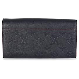 Louis Vuitton-Louis Vuitton Marine Rouge Monogram Empreinte Sarah Wallet-Blue
