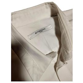 Givenchy Herrenhemd aus weißer Baumwolle Weiß