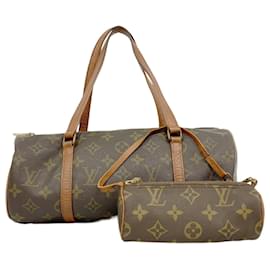 Louis Vuitton-Louis Vuitton Monogram Papillon 30 Handbag-Brown