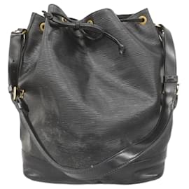 Louis Vuitton-Louis Vuitton Epi Noe Shoulder Bag in Noir-Black