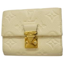 Louis Vuitton-Louis Vuitton Monogram Empreinte Wallet-Cream