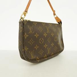 Louis Vuitton-Louis Vuitton Monogram Pochette Accessoires Pouch-Brown