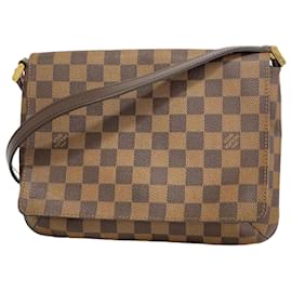 Louis Vuitton-Louis Vuitton Damier Musette Tango Shoulder Bag-Damier ebene