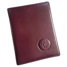Gianni Versace agenda holder Dark red