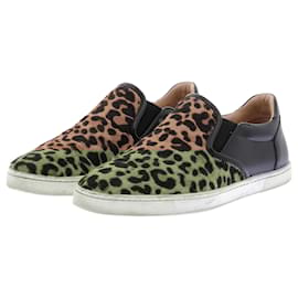 Christian Louboutin-CHRISTIAN LOUBOUTIN Trainers T.EU 36 Leather-Beige