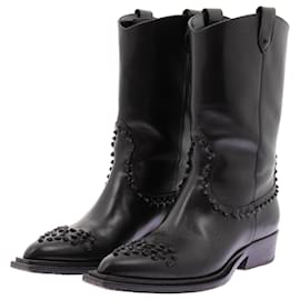 Autre Marque-FRATELLI ROSSETTI Ankle boots T.EU 37 Leather-Black