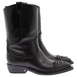 Autre Marque-FRATELLI ROSSETTI Ankle boots T.EU 37 Leather-Black