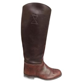 Autre Marque-Boots-Dark brown