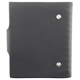 Hermès-Hermes Ulysse PM Planner Cover in Navy Togo Leather-Navy blue